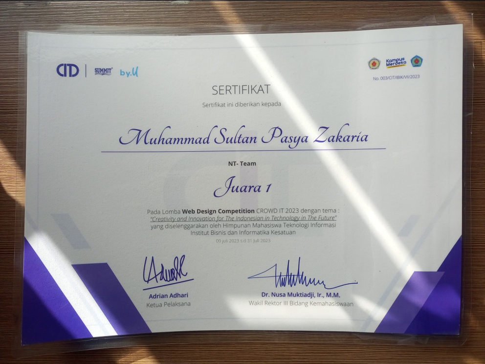 Web Developer Certification