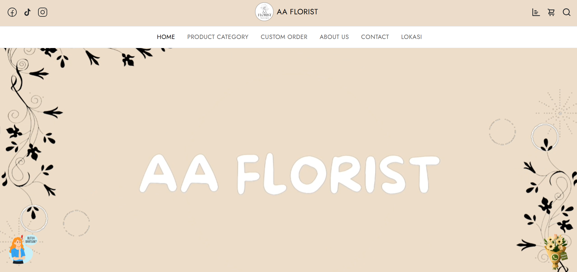 Florist E-Commerce Website