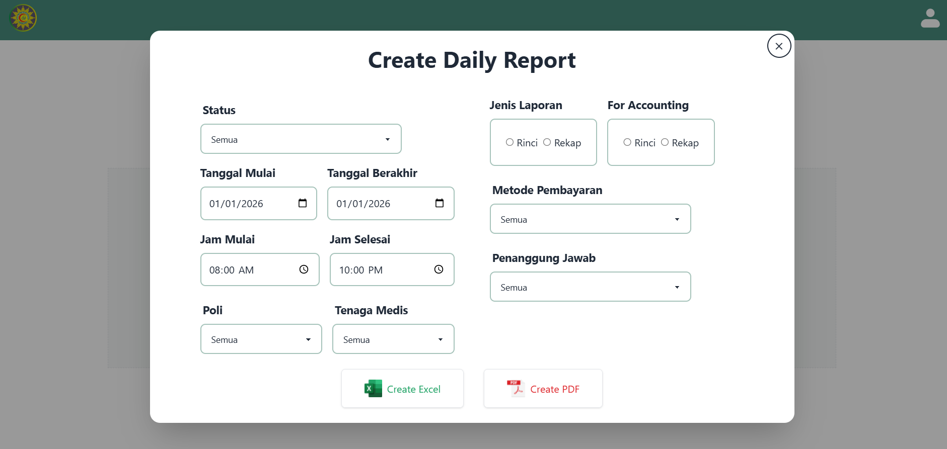 Clinic Report System